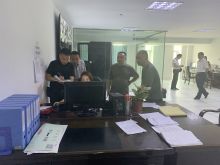 张世湘在长货分公司督查