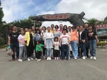 黄岩一日游合影