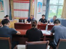 集团公司副总赵俊杰一行来洪江分公司工作调研