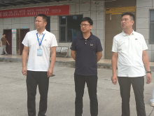 赵总现场督导安全生产工作