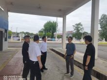 压实安全责任 筑牢运输防线  余建勇莅临靖州分公司检查督导安全生产工作
