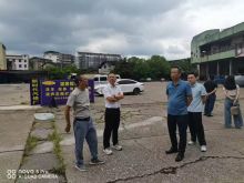 集团公司党委书记郑紫庭一行来靖州分公司开展 调研工作