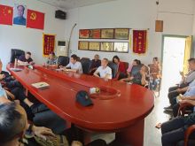 传达视屏会议精神，学习文件，疫情防控再加强