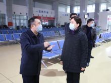 张世湘向李微微汇报怀运集团疫情防控工作