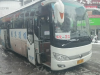 怀芷线大巴在怀化汽车西站等候旅客