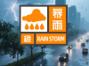 橙色暴雨预警