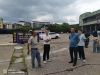 集团公司党委书记郑紫庭一行来靖州分公司开展 调研工作